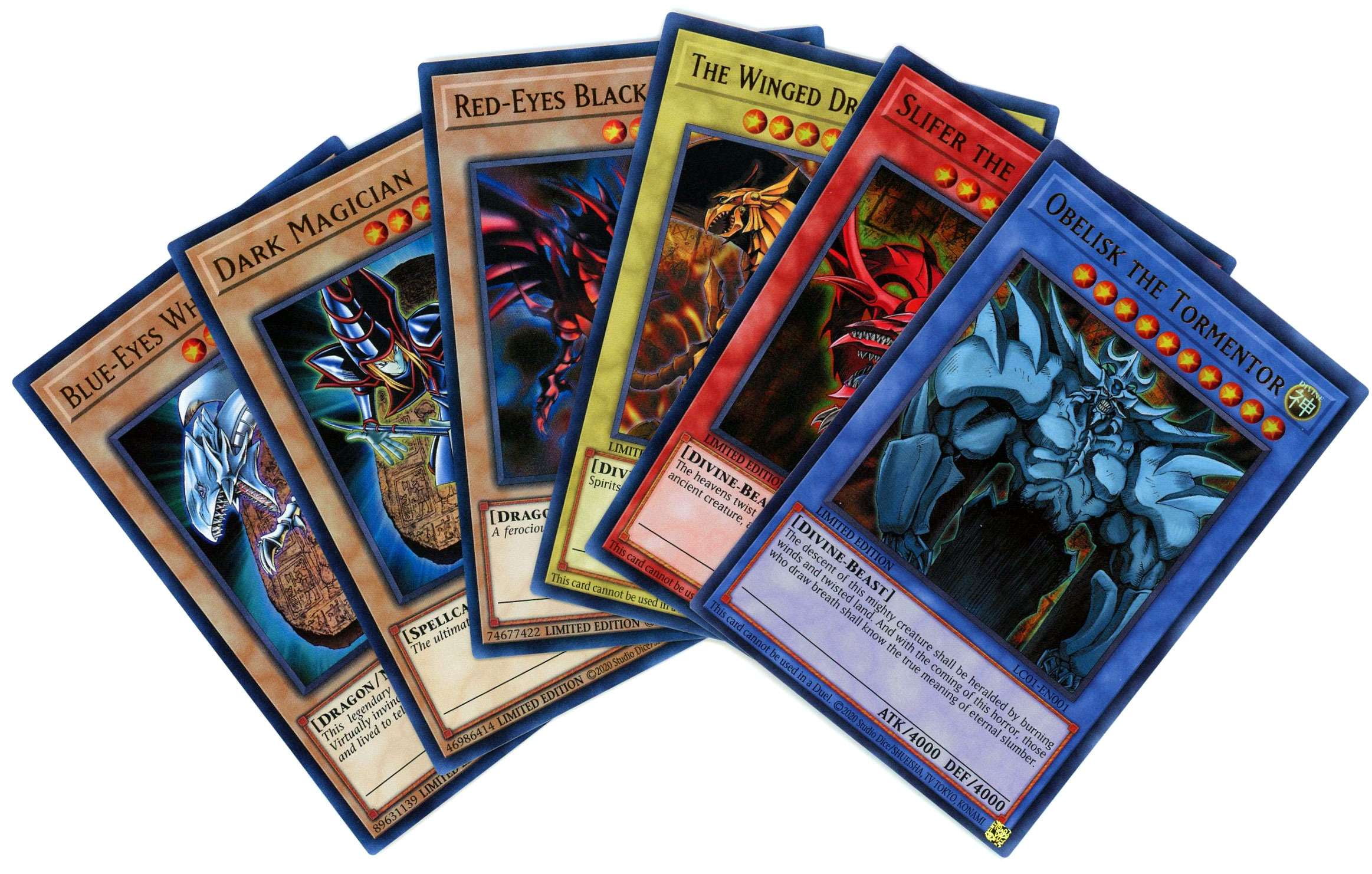 YuGiOh Legendary Collection 25th Anniversary Edition Red-Eyes Black Dragon, Blue-Eyes White Dragon & Dark Magician Set of 3 Icon Single Cards YuGiOh Legendary Collection 25th Anniversary Edition Red-Eyes Black Dragon, Blue-Eyes White Dragon & Dark Magician Set of 3 Icon Single Cards