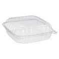 thumbnail image 5 of ClearSeal Hinged-Lid Plastic Containers 9.5 x 9 x 3, Clear, 100/Bag, 2 Bags/Carton, 5 of 6