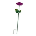 thumbnail image 3 of CarpNettore Flower Bird Feeder 25 inch Hummingbird Feeder for Outdoor Courtyard Backyard Purple, 3 of 9