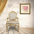 thumbnail image 3 of Tillmon, Avery 26x26 Gold Ornate Wood Framed with Double Matting Museum Art Print Titled - Floral Watercolor Crop, 3 of 4