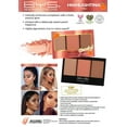 thumbnail image 4 of BYS Peach Highlighting Trio Palette 1 Matte and 2 Shimmering Shades makeup palette - Infused with a deliciously sweet peach fragrance, 4 of 4
