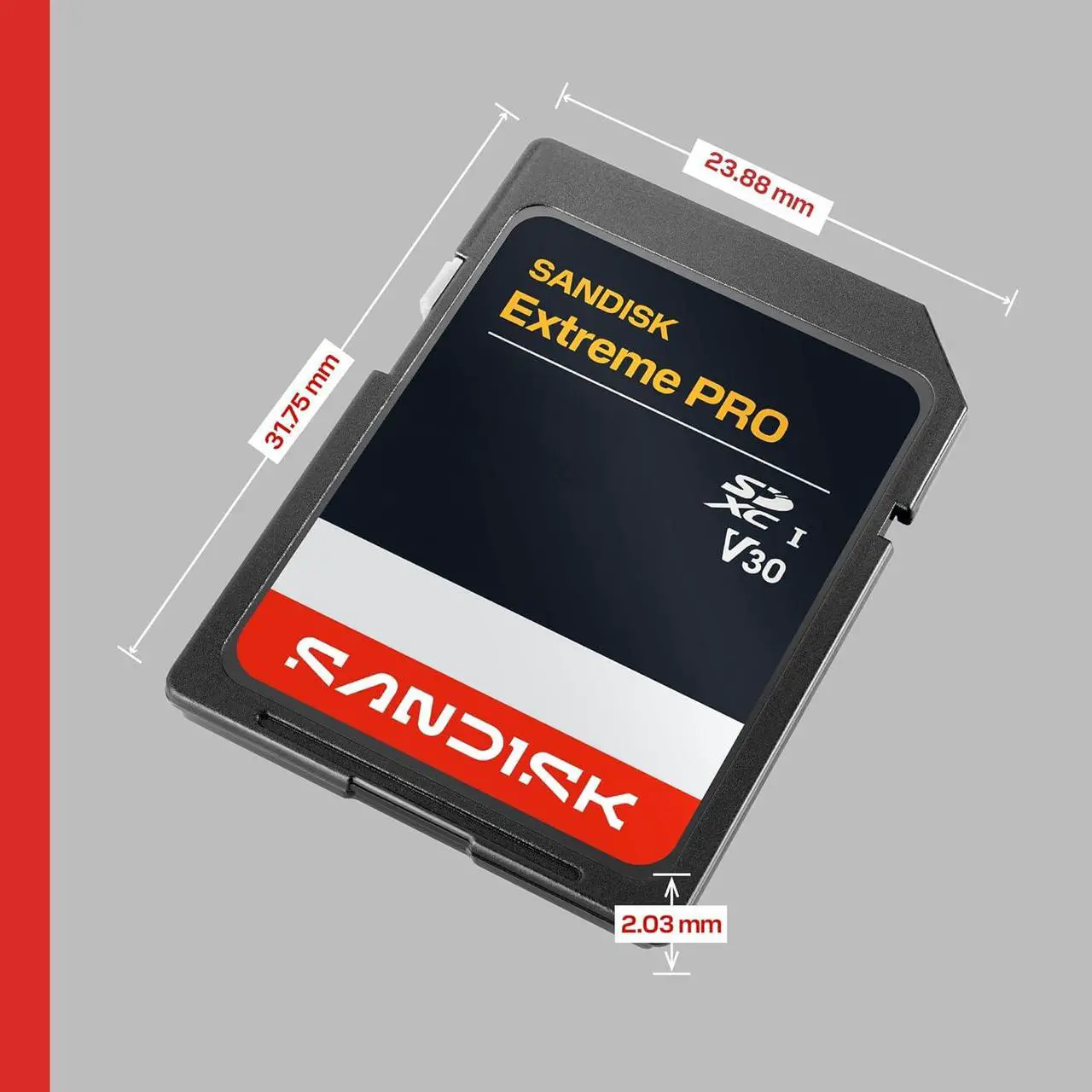 Sandisk NEW! 128GB Extreme PRO SD UHS-I V30 Memory Card, Up to 250MB/s Read (New 2026)