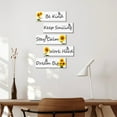 thumbnail image 2 of Inspirational Quotes Wall Decals, Sunflower Butterfly Wall Stickers Decals, Self-Adhesive Sunflower Floral Sticker Inspirational Quotes Wall Decal for Bedroom Living Room TV Wall Art Decor, 2 of 8