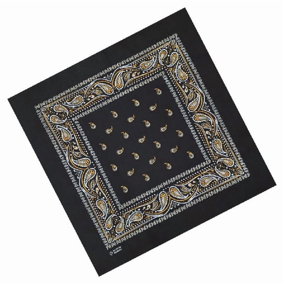 Trendy Bandana Scarf Casual Wear Handkerchief Unisex Soft Square Headscarf