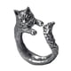 thumbnail image 5 of Anillo de apertura Anillo en forma de gato animal para días festivos Favores de fiesta de uso diario Fernando Anillo de apertura, 5 of 8