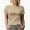 Tan, variant on Texas, The Lone Star State Merch Gift, Tan T-Shirt, Large