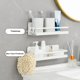 thumbnail image 3 of Estante de Almacenamiento de Montaje en Pared con Ganchos Organizador Flotante de Succión Magnética para Lavabo de Baño 2 uds ANGGREK Otros, 3 of 8