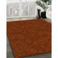 thumbnail image 3 of Ahgly Company Machine Washable Indoor Square Transitional Mahogany Brown Area Rugs, 7' Square, 3 of 7