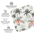 thumbnail image 3 of Pofeuu Vintage Palm Trees Print Coasters for Drinks, 4Pack PU Leather Coasters, Bar Drink Coasters for Tabletop Protection, Furniture from Damage-Square, 3 of 6