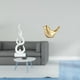 thumbnail image 2 of Escultura Moderna De Resina Con Forma De Pájaro Y Fuego, Figura Abstracta De Llama Y Animal Dorado, Adorno Decorativo Para El Hogar, Escritorio, Oficina, Patio, Estantería, Sala De Estar,, 2 of 8