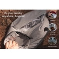 thumbnail image 4 of Lavadora portátil Noitullop, bolsa impermeable de 15 litros, 4 of 8