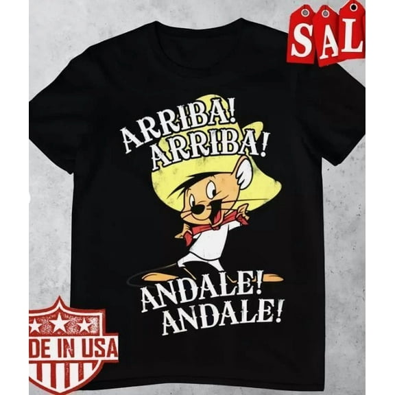 RARE New Speedy Gonzales Rare Black All sizes S-3XL T-Shirt
