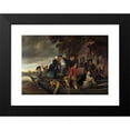 thumbnail image 2 of Jan Steen 24x18 Black Modern Framed Museum Art Print Titled - The Merry Homecoming (1670 - 1679), 2 of 5