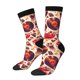thumbnail image 1 of Fotbe Skull rock record music heart Calcetas Largas con Estampado para Hombre y Mujer – Calcetas de Compresión Transpirables y Elásticas, Viajar y Uso Diario Talla 5-11, 1 of 6