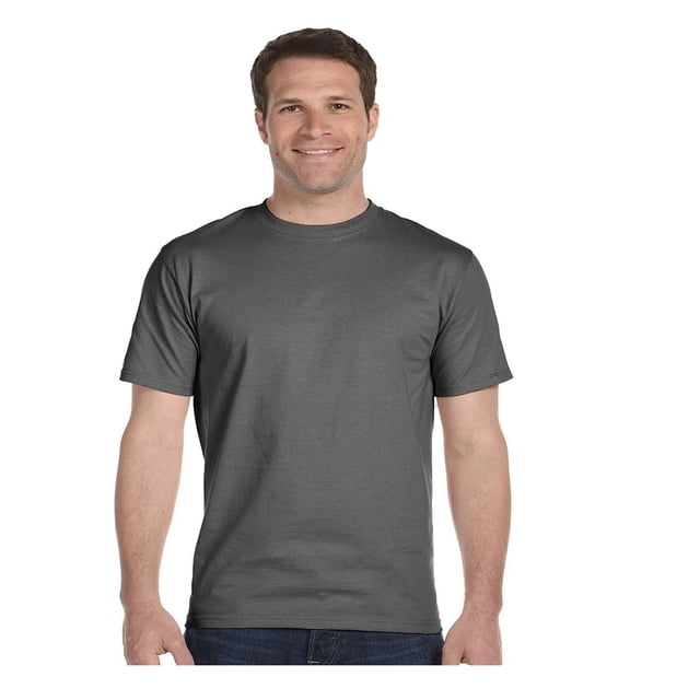 Hanes T-Shirt Col Rond Sans Étiquette, Style 5180
