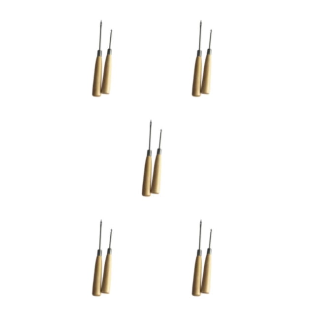 ZheElen 2pack/lot Classic Awl Sewing Projects With Stylish And Functional Tool Durable 5Set