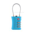 thumbnail image 1 of 1PC TSA Customs Colorful Code Lock For Travel Luggage Password Changeable Lock Contrast Color Design Padlock Cabinet Locker 2# J, 1 of 6