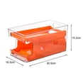 thumbnail image 3 of CNKOO Beverage Can Organizer Space-Saving Fridge Storage Box Beer Double-layer Soda Can Organizer for Kitchen Home, 3 of 12