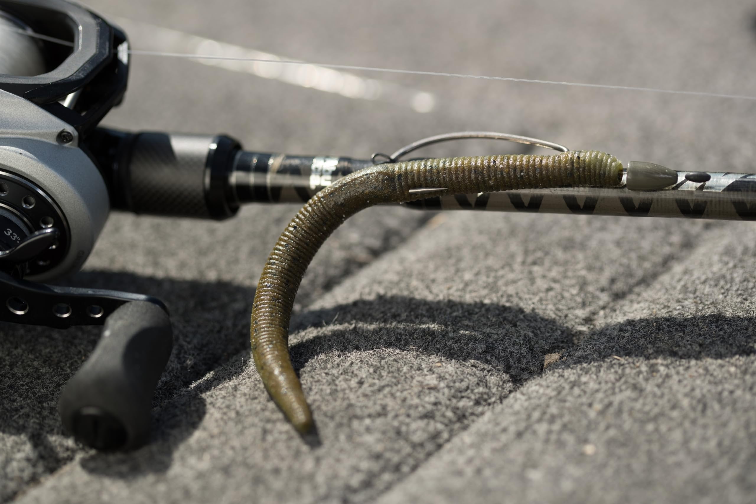 Berkley PowerBait® MaxScent The General Fishing Bait, June Bug, 6in | 15cm, Soft Stick Bait with Irresistible Scent & Flavor, Classic Stick Bait Action, Deadly Bass Fishing Bait