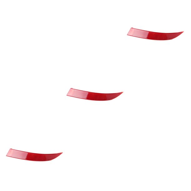 Scienceny Reflector de parachoques trasero derecho izquierdo de coche para E70 2011-2013 rojo 63147240998 63147240997 Type4 NO4