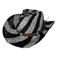 thumbnail image 3 of LZLER Straw Cowboy Hat for Women Men Woven Western Cowgirl Hat Sunshade Beach Hat, 3 of 4