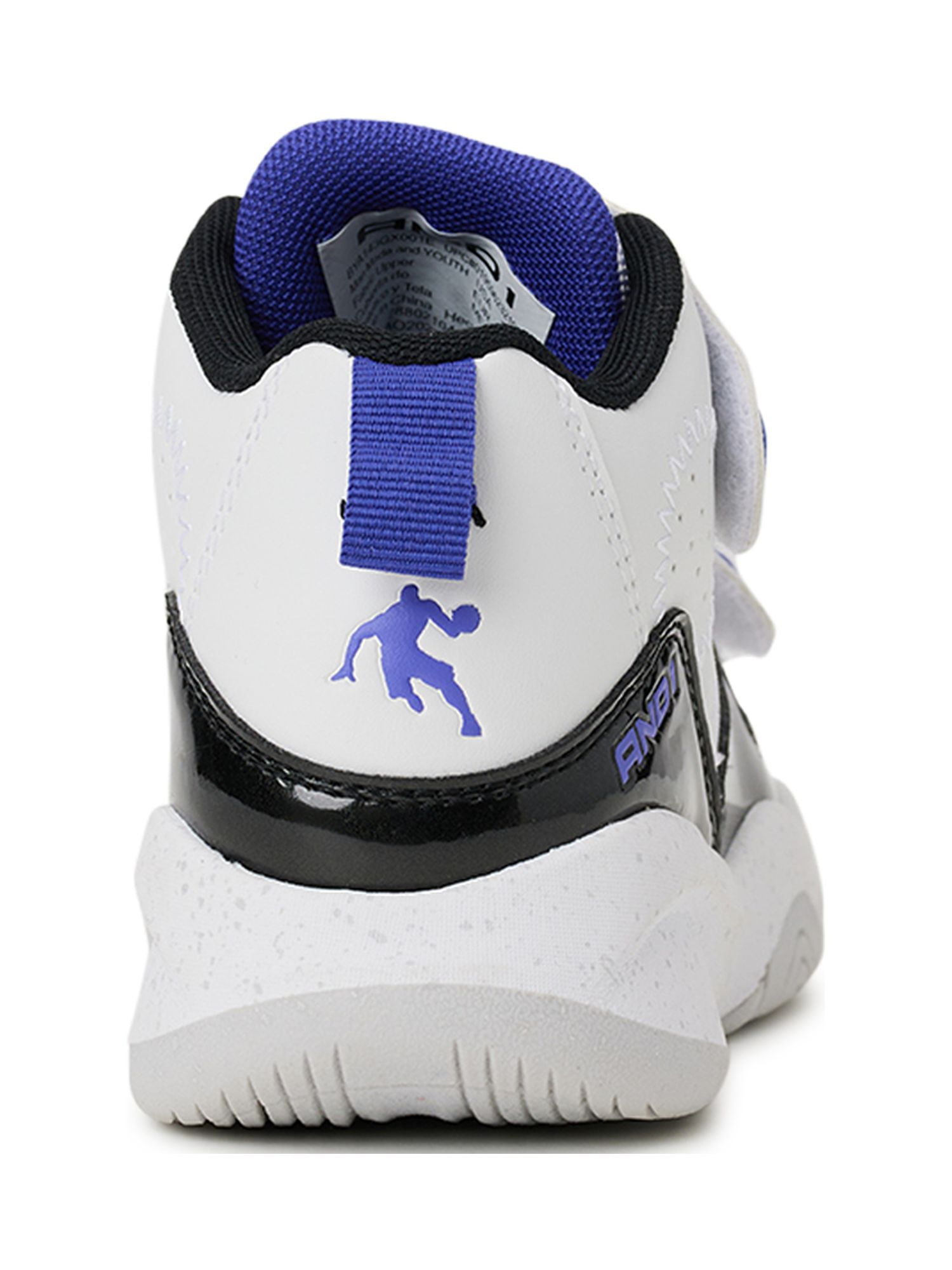 AND1 Little & Big Boys Strap Basketball Sneakers 2.0