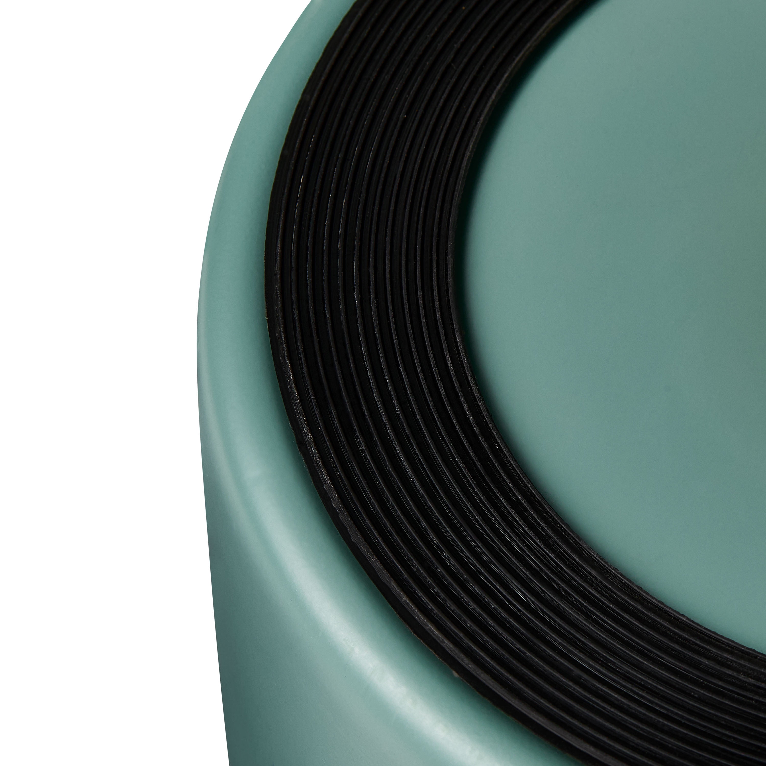 Vibrant Life Large Stainless Steel Double Wall Dog Bowl, Green