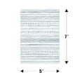 thumbnail image 6 of VUNATE 5'x7' Area Rugs for Living Room Washable Rugs Boho Moroccan Area Rug Soft Neutral Geometric Bohemian Carpet Distressed Indoor Rug for Bedroom Dining Room Office Foldable Nonslip Rug Blue, 6 of 8