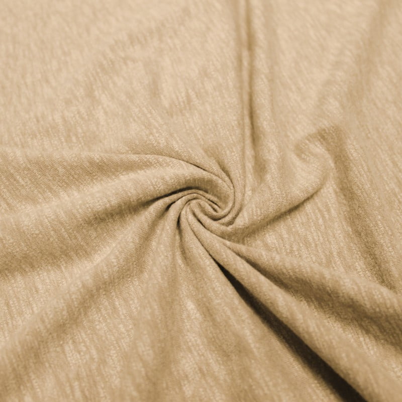 59" Super Slub Poly Cotton Spandex Fabric by the Yard (Tan) Walmart