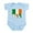 Sky Blue, variant on CafePress - Soccer Ireland Infant Bodysuit - Baby Light Bodysuit, Size Newborn - 24 Months