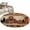 Brown, variant on Runner Rug 2 x 6 Ft, Brown Farmhouse Washable Non-Slip Floor Mat for Kitchen Hallway/Entryway, Vintage Country Animals Cabin Forest Long Kitchen Runner Area Rugs for Living Room, Low-Profile