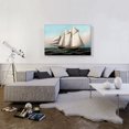thumbnail image 2 of ARTCANVAS Portrait of an American Yacht Flying Flag of NY Yacht Club 1887 Canvas Art Print by Antonio Jacobsen - Size: 40" x 26" (0.75" Deep), 2 of 9