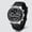 Silicone - White Shell - Black Surface, variant on Watches for Men Chronograph Multifunction Sport Silicone Luxury Dress Moon Phase Quartz Male Watch Waterproof Mens Wrist Watches Black Dial
