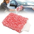 thumbnail image 2 of 1 Pc Microfiber Car Wash Mitt, 7×11 inch Elastic Cuff Thick Plush Fiber Cleansing Glove, Absorbent Detailing Washing Gloves for Cars Motorcycles SUVs Trucks Boats, Home Dusting Microfiber Gloves, 2 of 7
