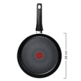thumbnail image 2 of Sartén T-fal Hard Titanium Expert 28 cm C2920602HTE Negro, 2 of 3