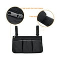 thumbnail image 4 of Sac Léger pour Fauteuil Roulant, Sac de Rangement pour Fauteuil Roulant Sac Latéral pour Fauteuil Roulant, Appareils de Voyage pour Personnes Âgées pour le Transport de Mobilité Noir, 4 of 8