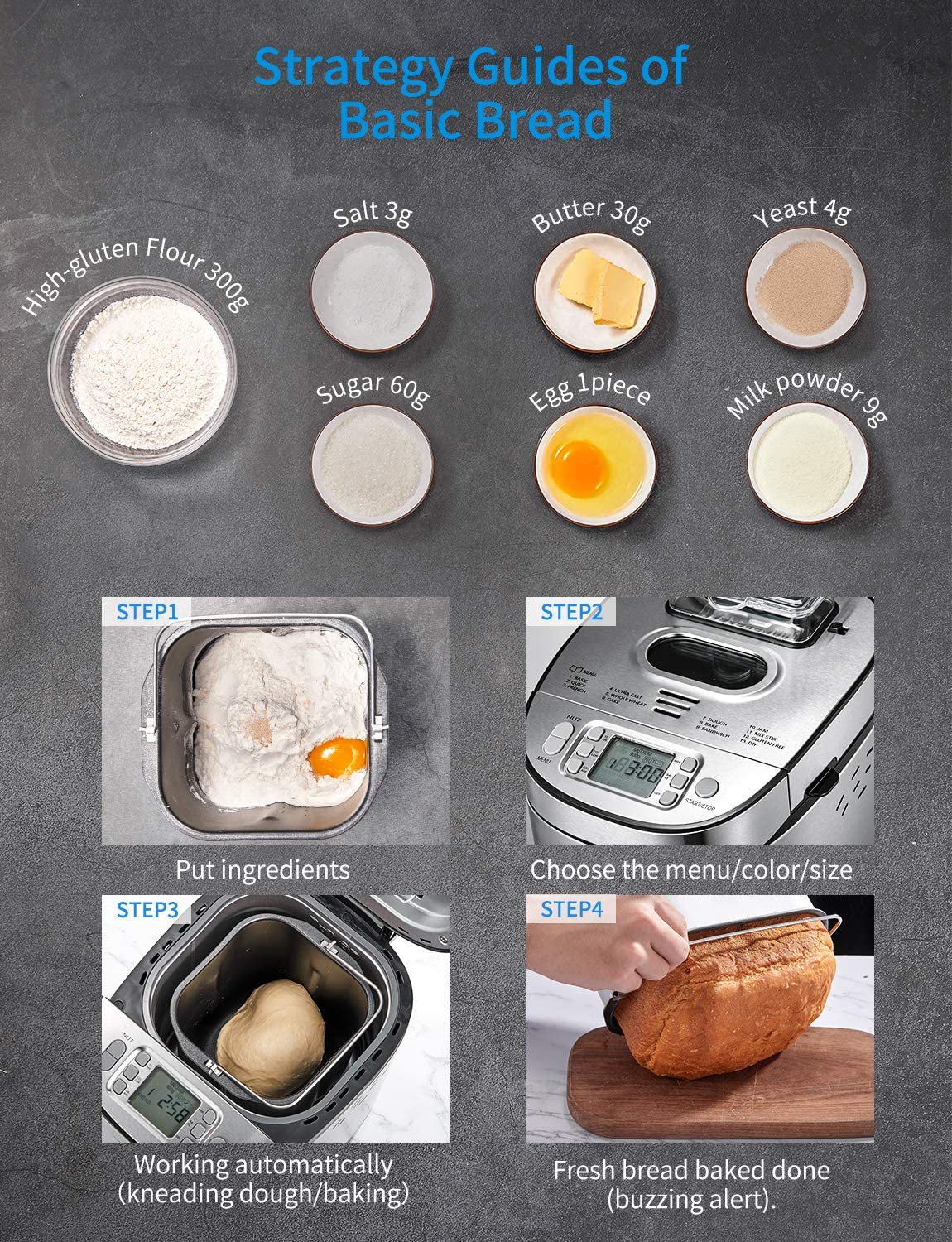 aicook bread machine