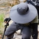 thumbnail image 5 of Sombrero Visera para el sol para hombre Sombrero de pescador Sombrero grande Protector solar UV Sombrero de pescador Sombrero para el sol de verano, 5 of 5
