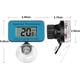 thumbnail image 3 of Termómetro de Acuario JanHm Digital LCD Resistente al Agua con Ventosa, 3 of 5