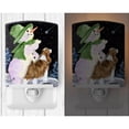 thumbnail image 2 of Snowman with English Springer Spaniel Ceramic Night Light, 2 of 2