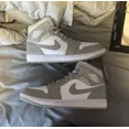 thumbnail image 1 of A i r-Jor-dan 1 college grey, 1 of 6
