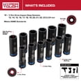 thumbnail image 2 of Hyper Tough 1/2-Inch Drive Impact Deep Socket Set, Metric, 12 Pieces, 2 of 21