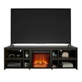 thumbnail image 3 of Ameriwood Home Worthing Fireplace TV Stand for TVs up to 70", Espresso, 3 of 10