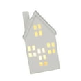 thumbnail image 1 of Siruishop Ceramic Christmas Village Houses Christmas Decorations for Living Room Decor A, 1 of 8