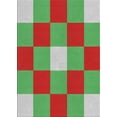 thumbnail image 1 of Ahgly Company Indoor Rectangle Patterned Green Novelty Area Rugs, 7' x 10', 1 of 6