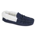 thumbnail image 1 of Mokkers Womens Suede Emily Moccasin Slippers, 1 of 2