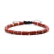 thumbnail image 4 of Xiao Hua Pulseras de cuentas para mujer y hombre - Pulsera de cuentas ajustable de cristal curativo de 4 mm - Rojo, 4 of 4