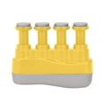 thumbnail image 2 of ZToonmas Piano Finger Trainer Guitar Practice Finger Strength Device Finger Grip Device Adult Style Yellow 1PC, 2 of 3