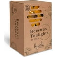 thumbnail image 4 of Hyoola, 4.5 Hour Natural Yellow Beeswax Tealight Candles - In Aluminum Cup (48 Pack), 4 of 5