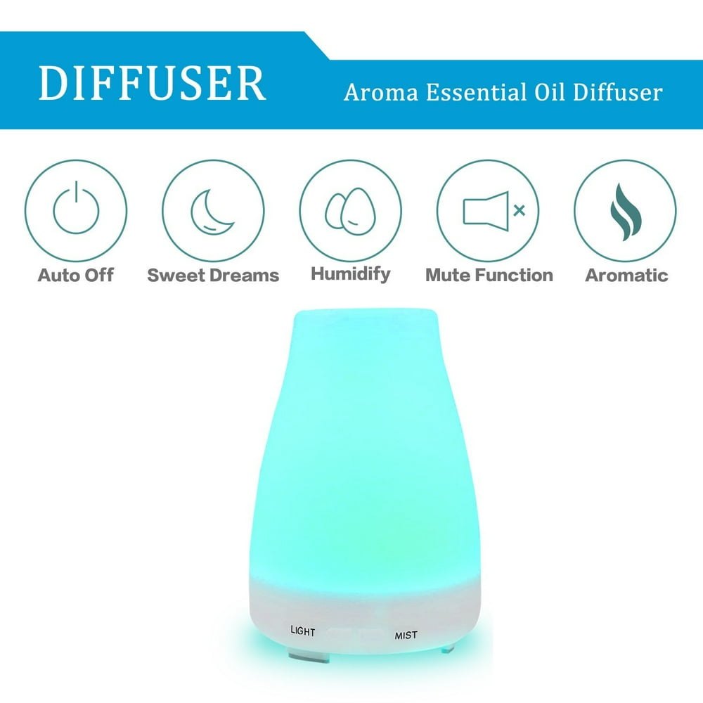 100ml Ultrasonic Aromatherapy Essential Oil Diffuser Portable Aroma